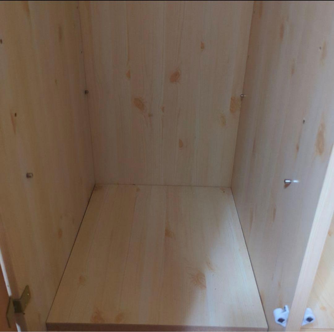 パイン材(天然木)ワードローブ