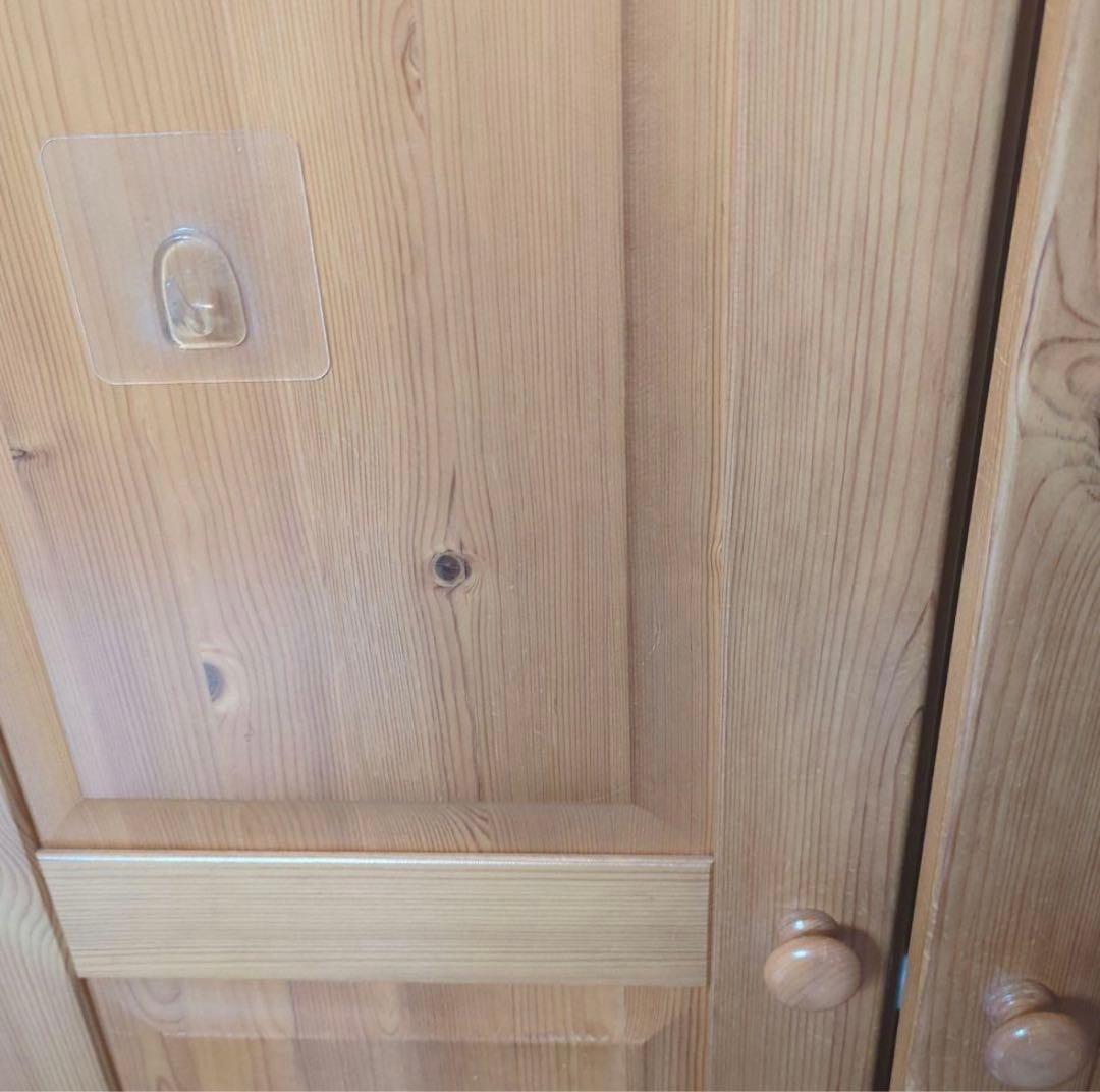 パイン材(天然木)ワードローブ