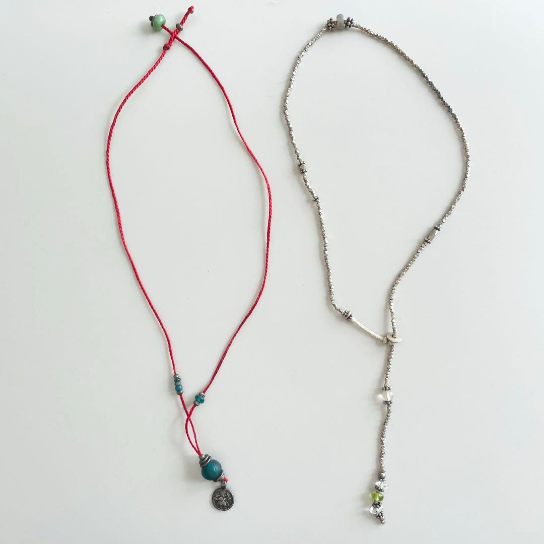 【2点セット】samulo サムロ　ネックレス　アンティーク　semeno