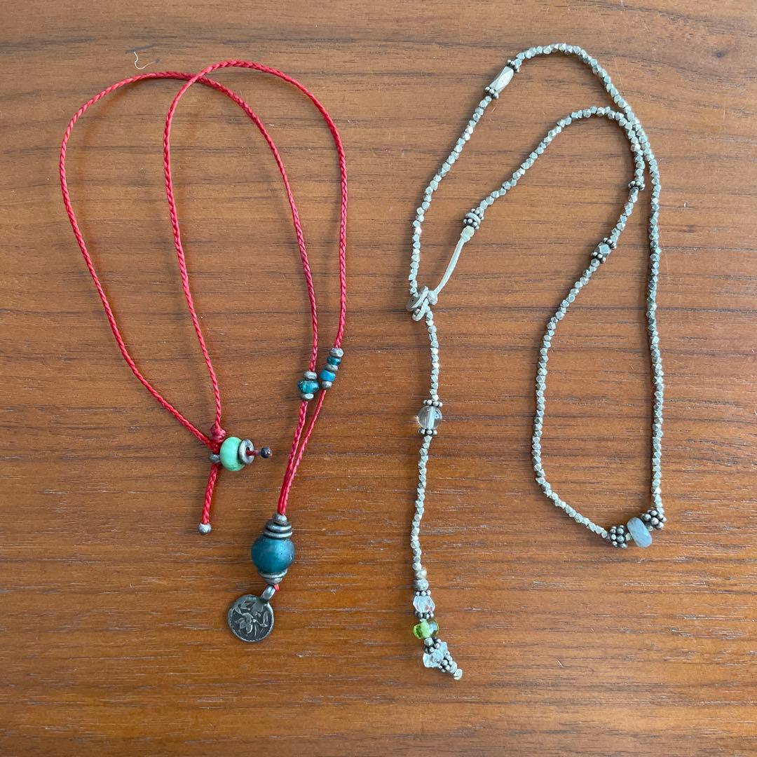 【2点セット】samulo サムロ　ネックレス　アンティーク　semeno