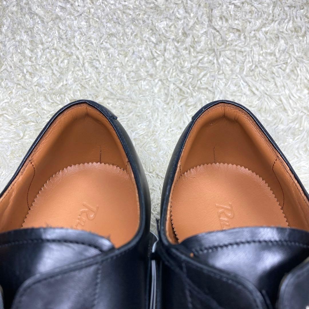 『未使用/タグ付』ASICS RUNWALK 革靴 ストレートチップ ブラック