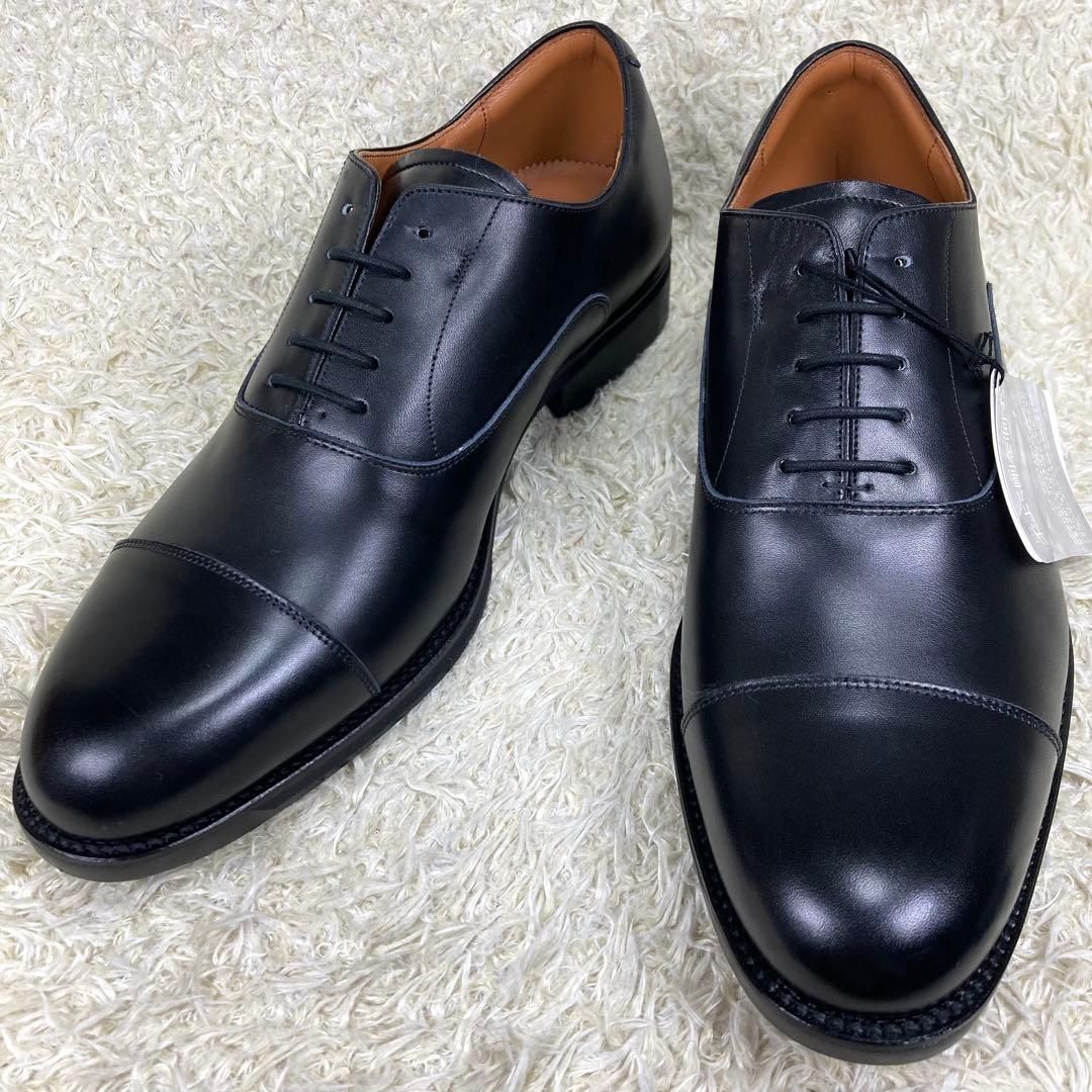 『未使用/タグ付』ASICS RUNWALK 革靴 ストレートチップ ブラック