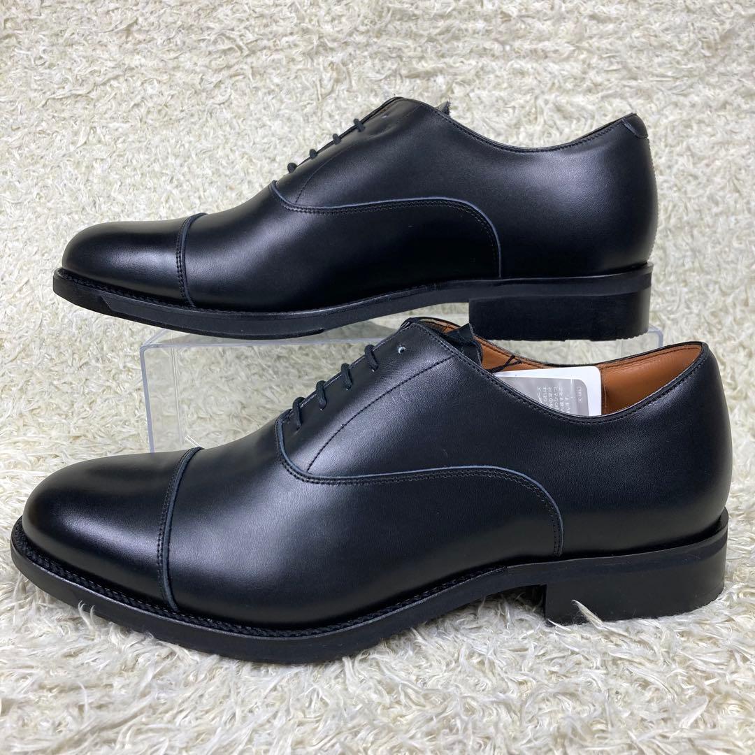 『未使用/タグ付』ASICS RUNWALK 革靴 ストレートチップ ブラック