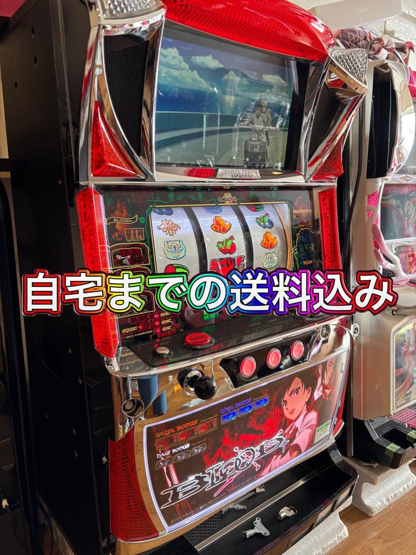 実機　初代blood＋　パチスロ