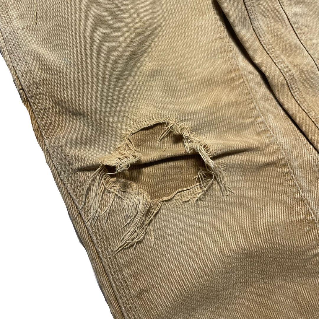 90s カーハート ダブルニー 32×30 USA製 ボロ ヴィンテージ 雰囲気