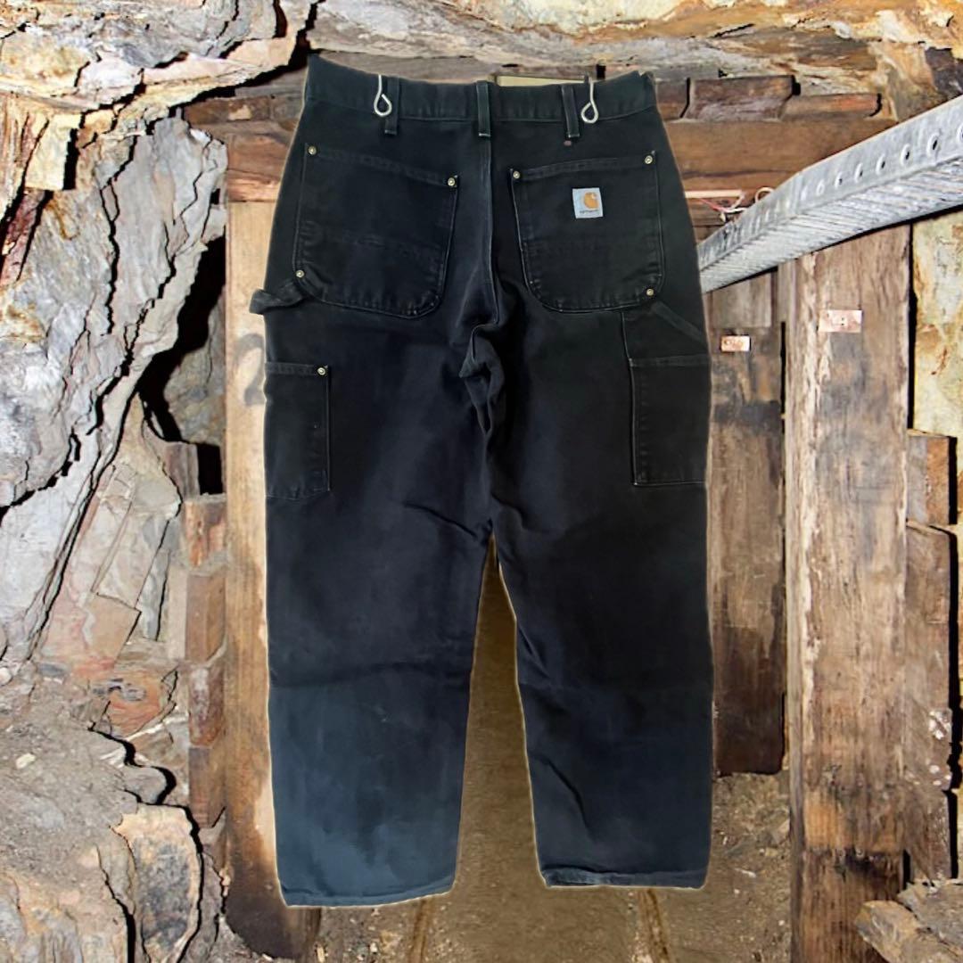 Carhartt カーハート ペインターパンツ ダブルニー ブラック USA製
