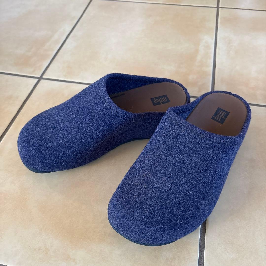 fitflop サボ スリッポン ウール フェルト　US5 新品
