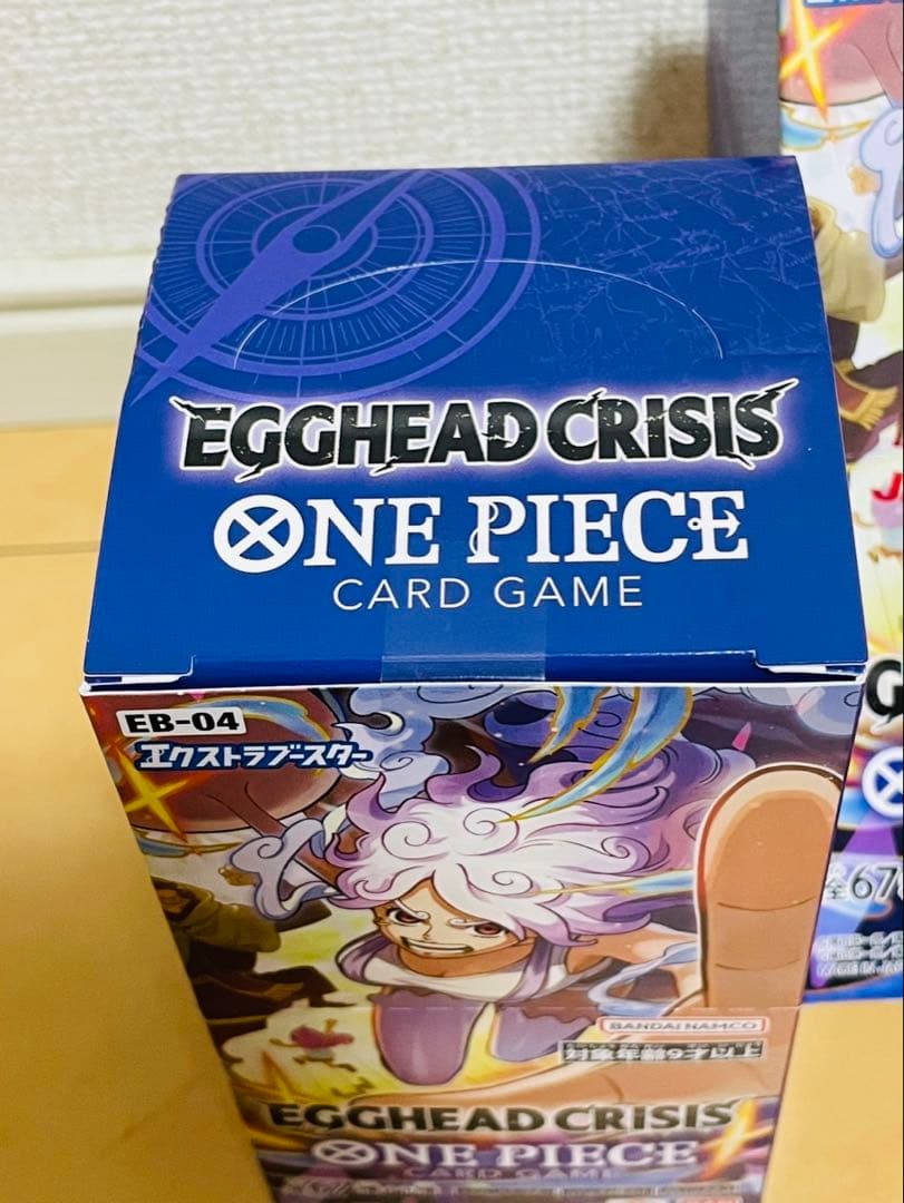 ワンピースカード　未開封テープ付き　EGGHEAD CRISIS 2BOX