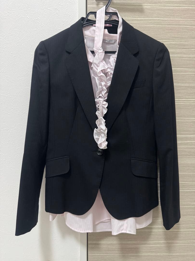 AOKI cancam LES MUES スカートスーツ プレシャスストレッチ