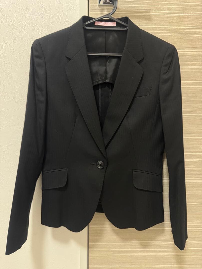 AOKI cancam LES MUES スカートスーツ プレシャスストレッチ