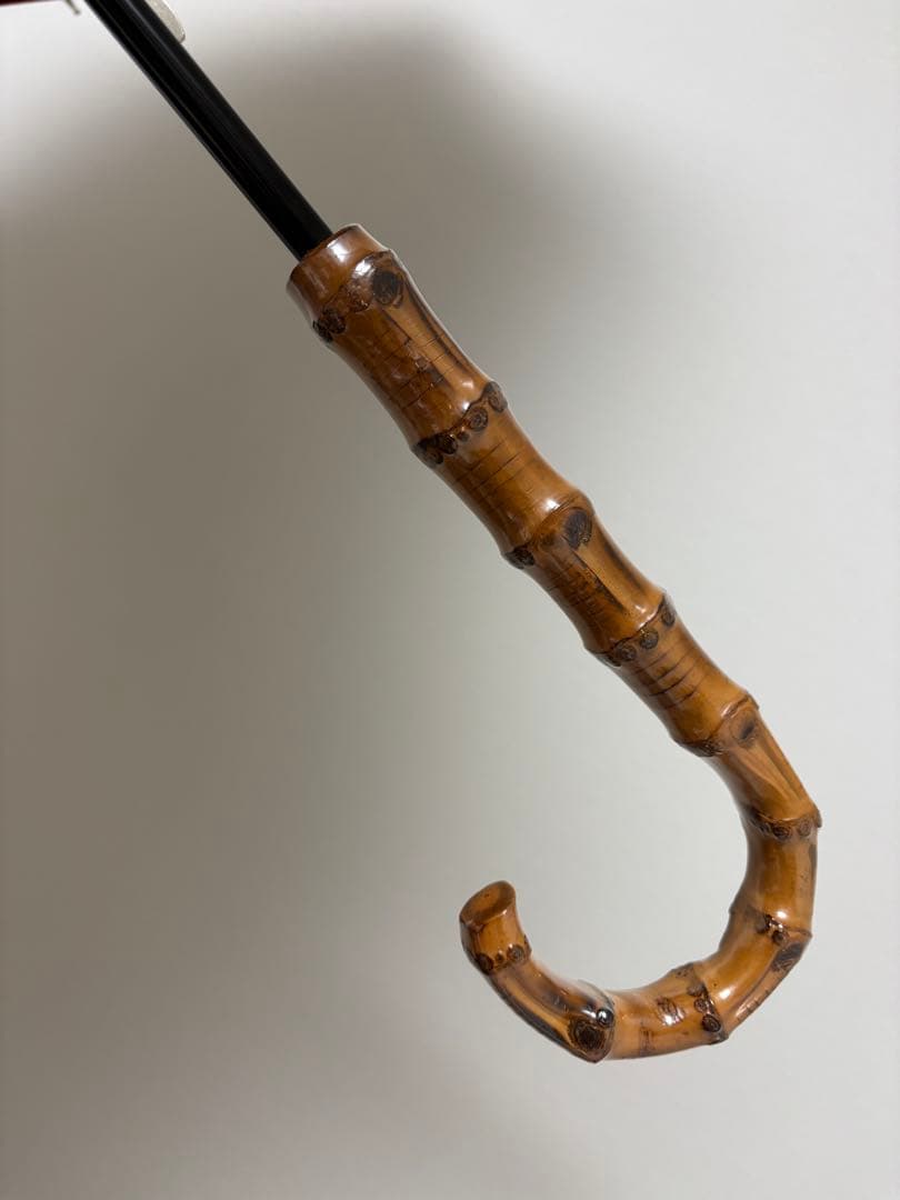 芦屋ロサブラン 長傘 ミドル 55cm ネイビーレッド