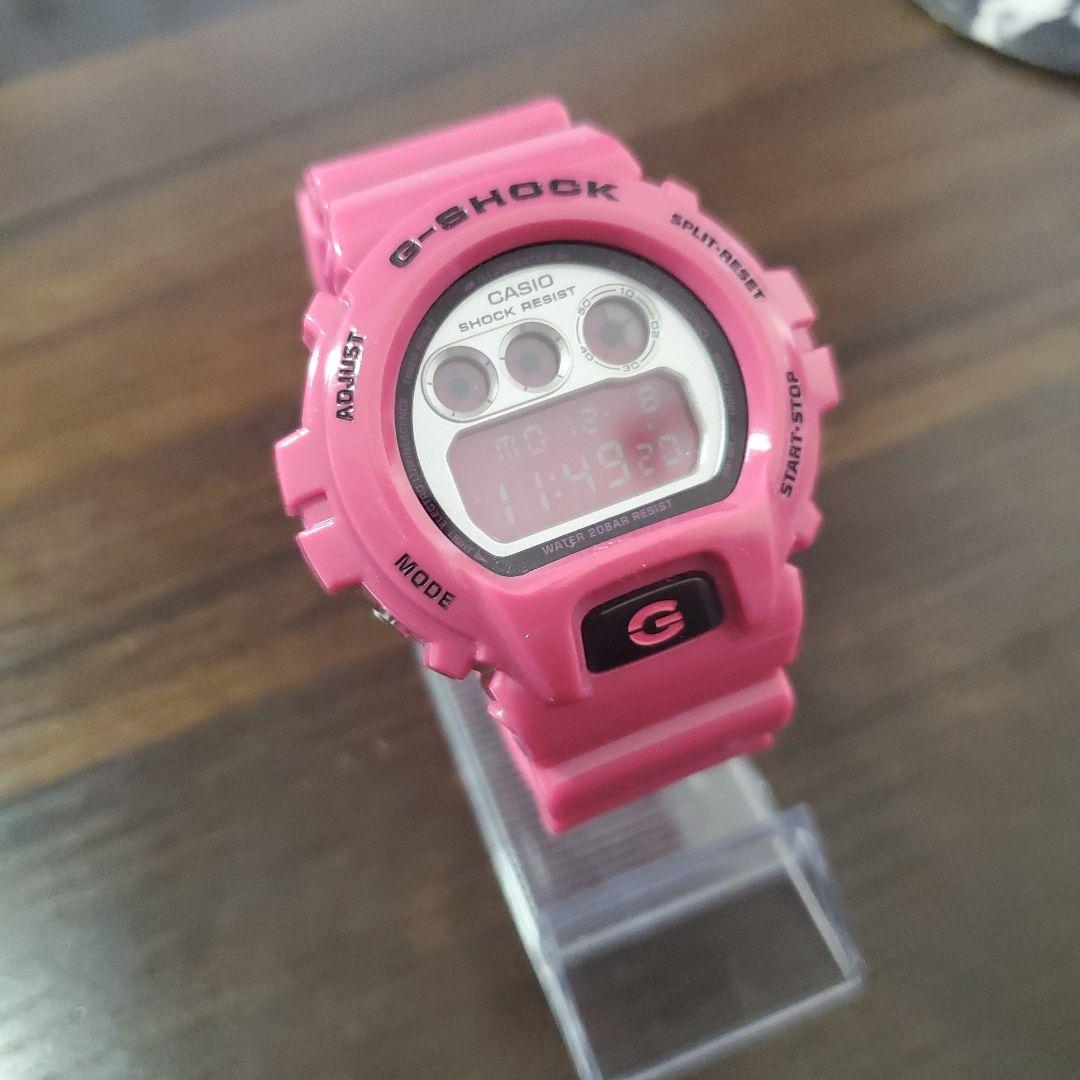 G-SHOCK DW-6900CS Crazy Colors ピンク