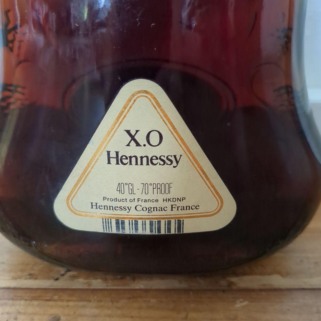 未開封　Hennessy XO 金キャップ　コニャック　ブランデー
