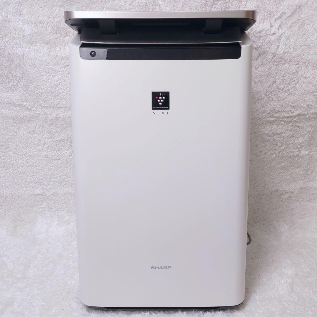最上位モデル SHARP 加湿空気清浄機 プラズマクラスターKI-JP100-W