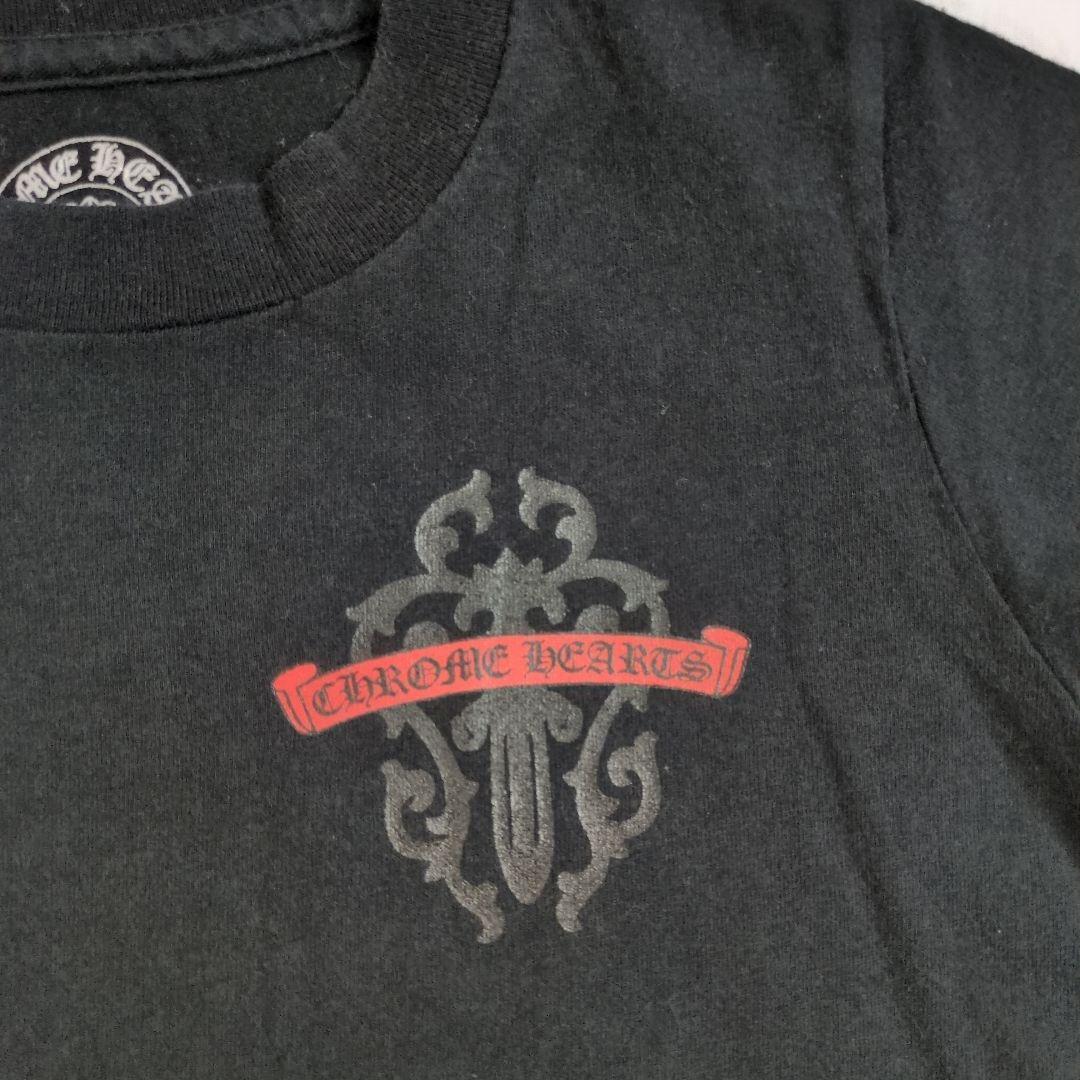クロムハーツ CHROME HEARTS 黒 半袖 Tシャツ サイズ3