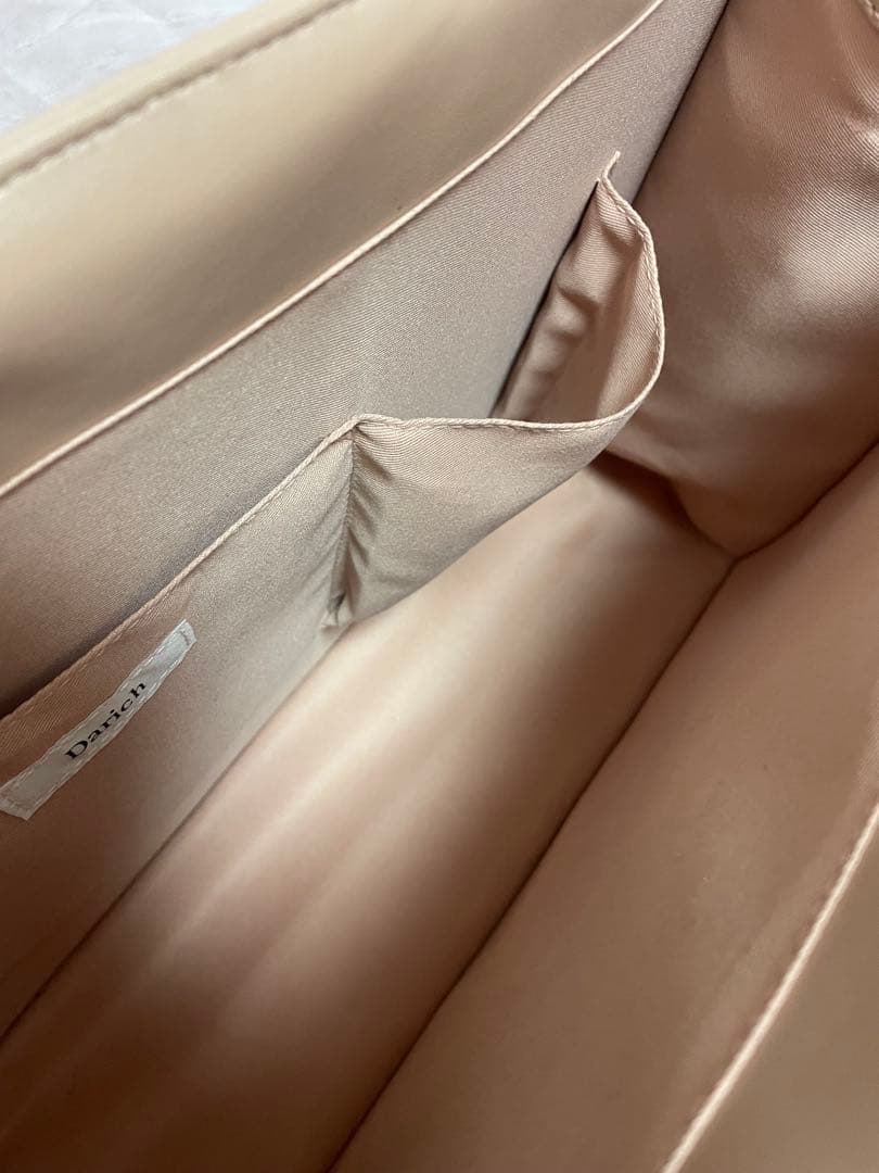 Darich ダーリッチ ロゴレザートートバッグ ピンク