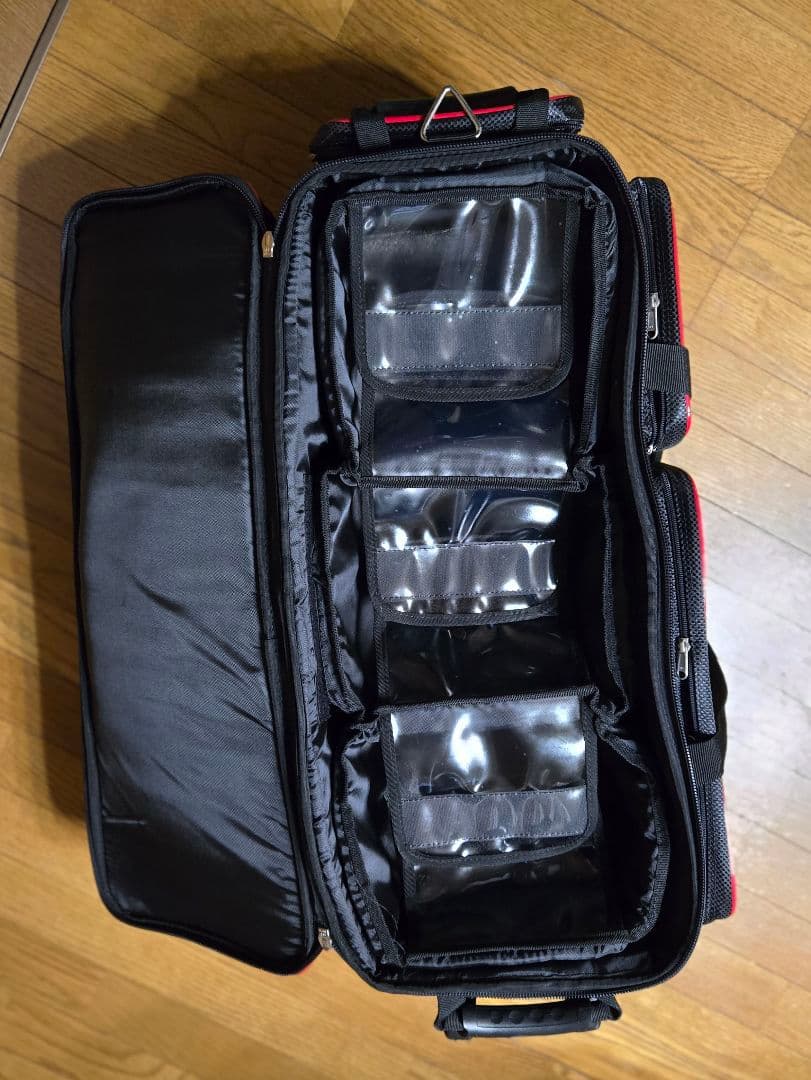 Brunswick ボウリング用バッグ 黒赤