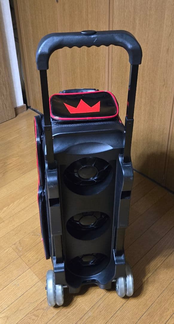 Brunswick ボウリング用バッグ 黒赤