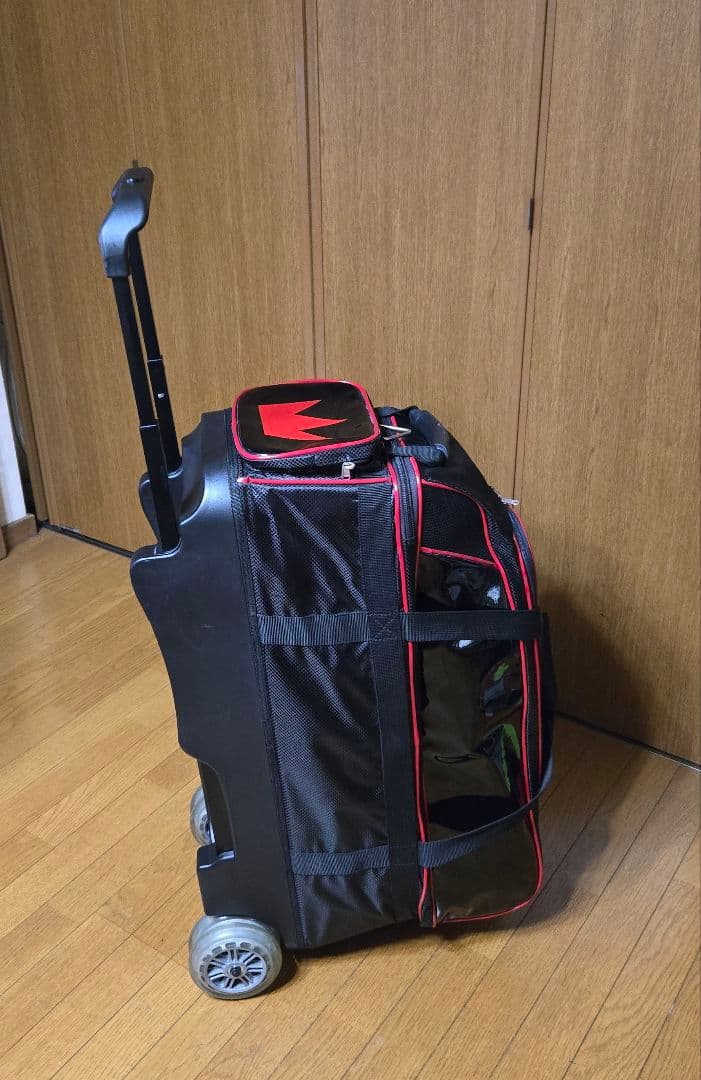 Brunswick ボウリング用バッグ 黒赤