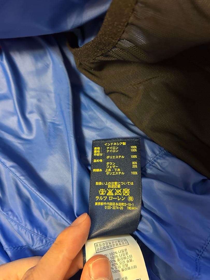 ポロラルフローレン ダウンベストビックポニー M flexwitme swag