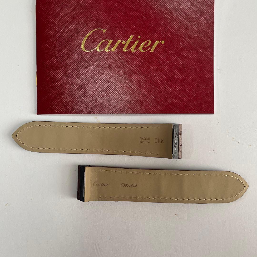 K*i様 Cartier 純正アリゲーター レザーベルト 23/21
