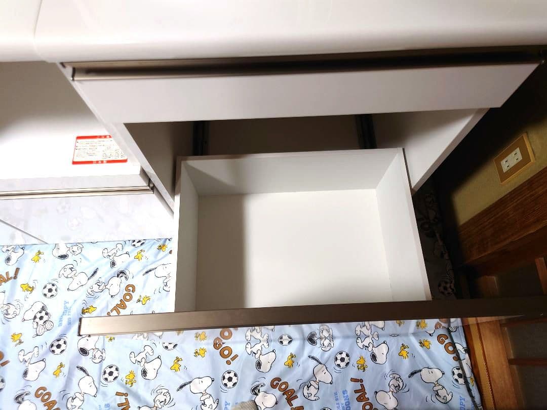 ニトリ　キッチンボード　ホワイト 食器棚【古賀家具工業株式会社】