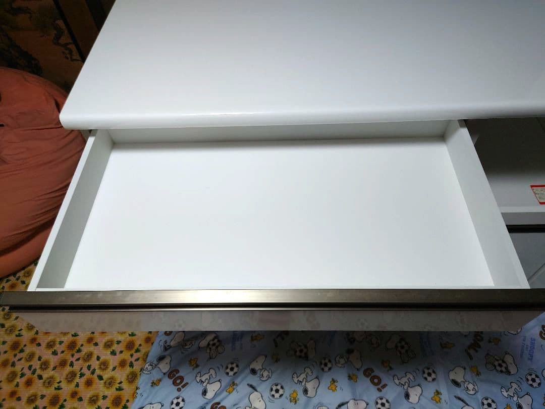 ニトリ　キッチンボード　ホワイト 食器棚【古賀家具工業株式会社】