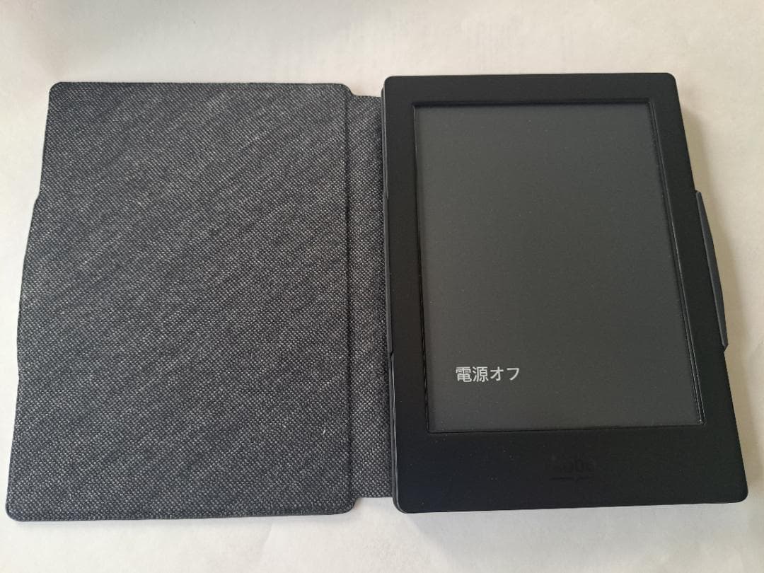 美品　楽天　Kobo Aura H2O　スリープカバーセット