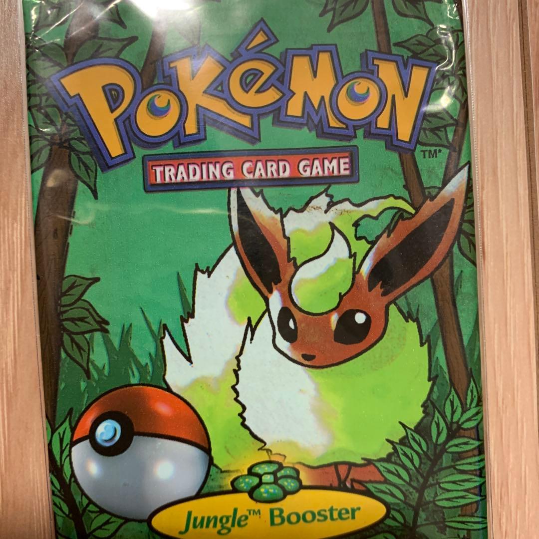 空パック　ポケモンカードゲーム Jungle Booster 英語版パック