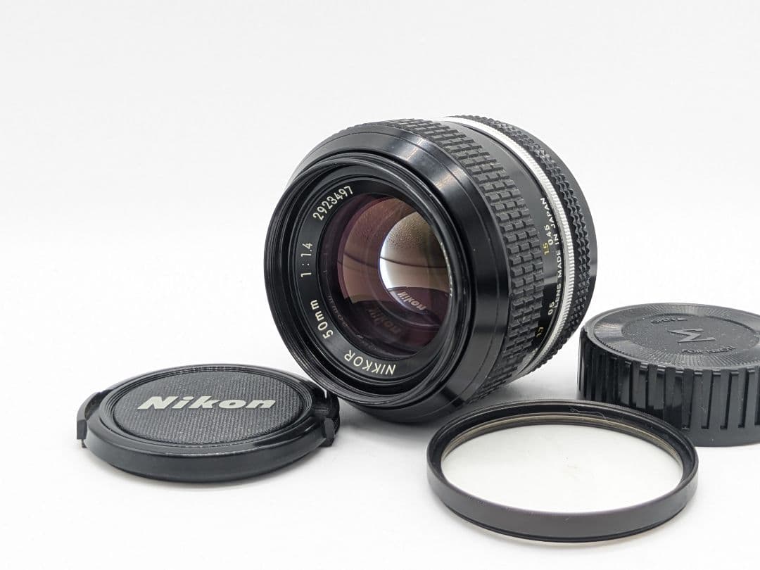 実用品！NIKON NEW NIKKOR 50mm F1.4 オールドレンズ
