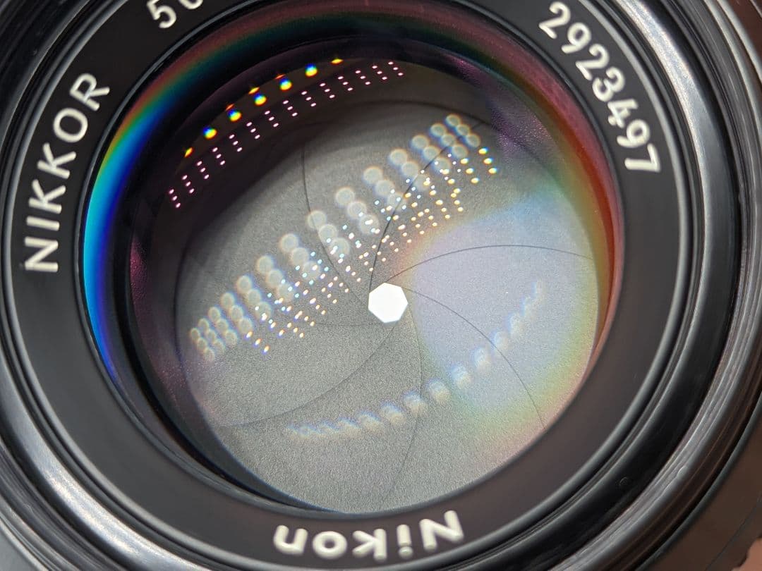 実用品！NIKON NEW NIKKOR 50mm F1.4 オールドレンズ