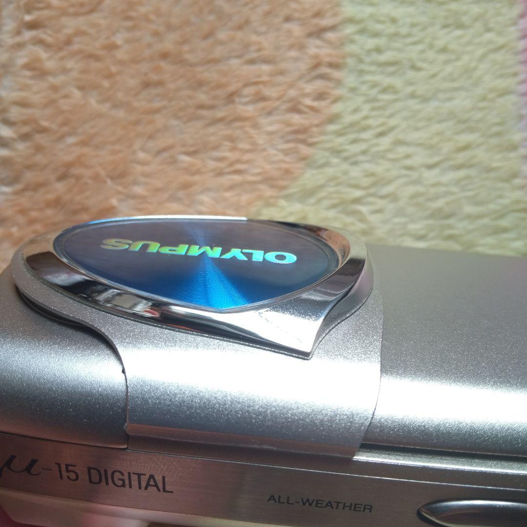 み*み様 ⭕️希少品★オリンパス♥️μ-15★ブルー♥️極上の綺麗なボディ