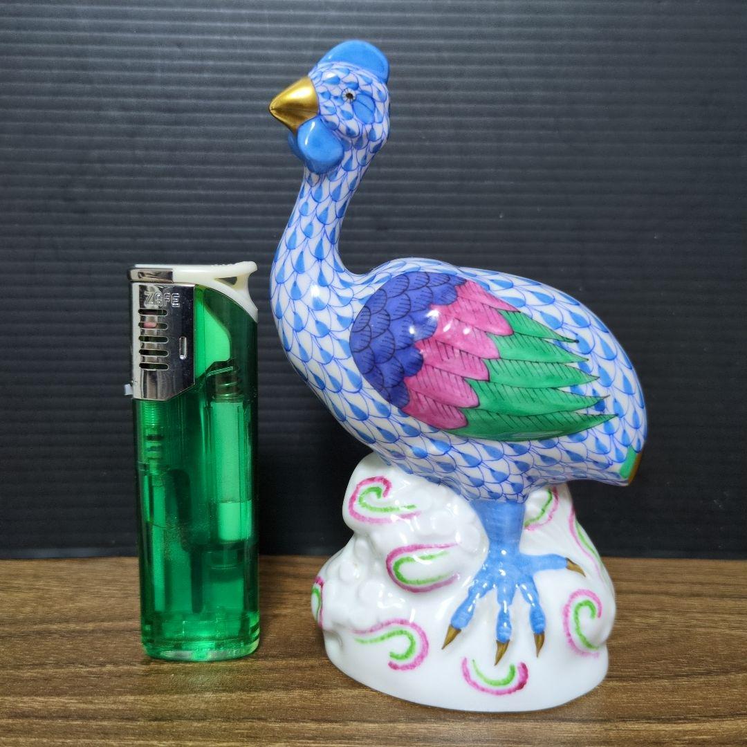 HEREND ヘレンド ホロホロチョウ フィギュリン 置物