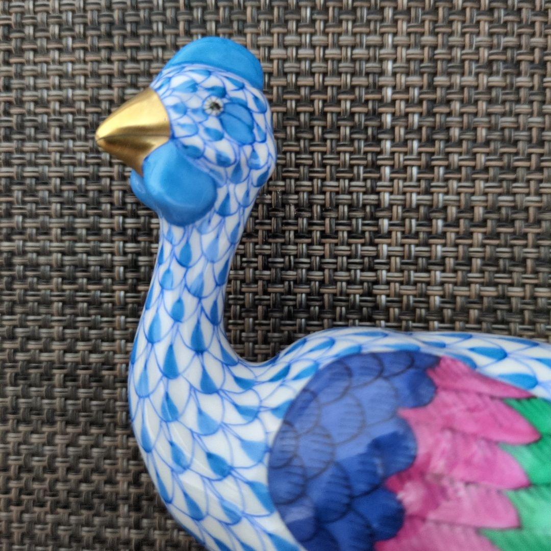 HEREND ヘレンド ホロホロチョウ フィギュリン 置物