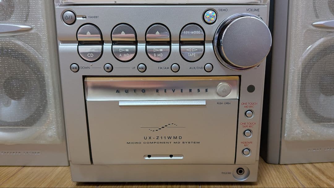 Victor ミニコンポ CDラジオカセットMDデッキ