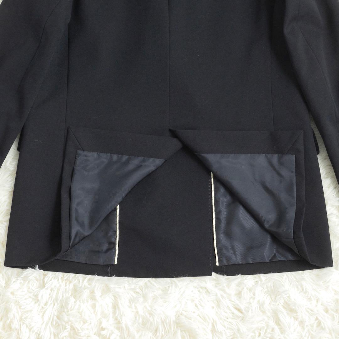 美品 SHIPS 25SS ウール ギャバ ダブル ブレザー 38 金ボタン