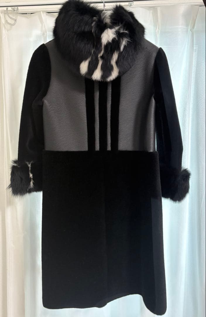 まさやん出品　ムートン毛皮コート