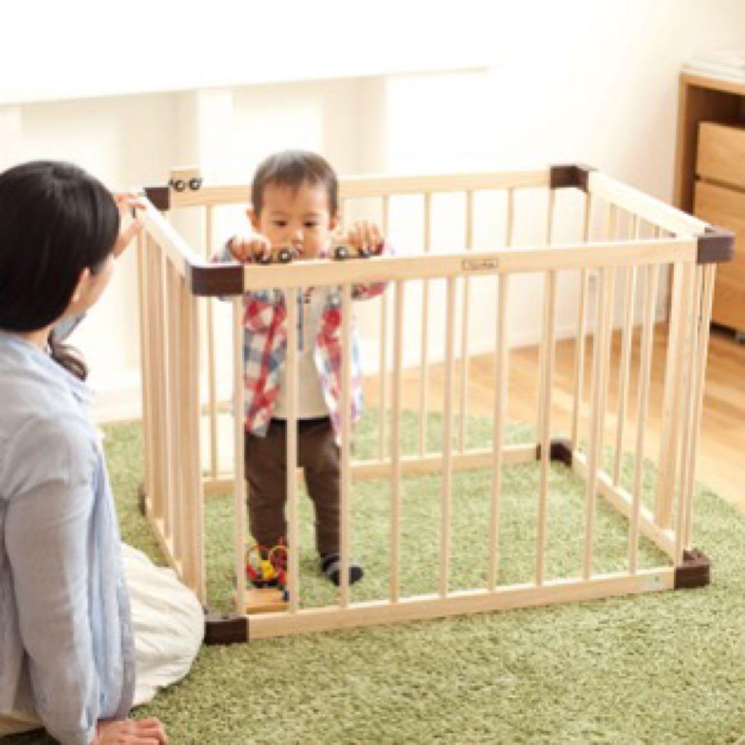 ベビーベッド　ホワイト　ファルスカ　ミニジョイントベッドネオ