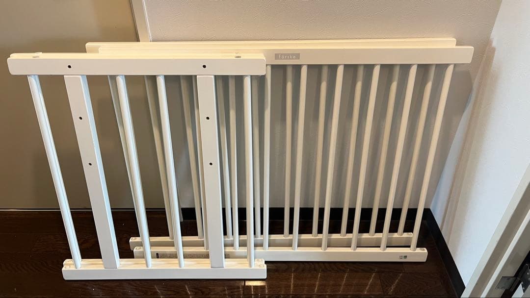 ベビーベッド　ホワイト　ファルスカ　ミニジョイントベッドネオ