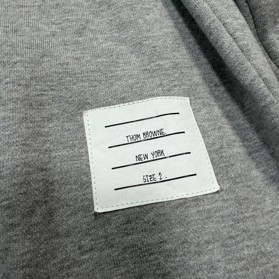 トムブラウン　4bar トレーナー　2サイズ　グレー　スウェット