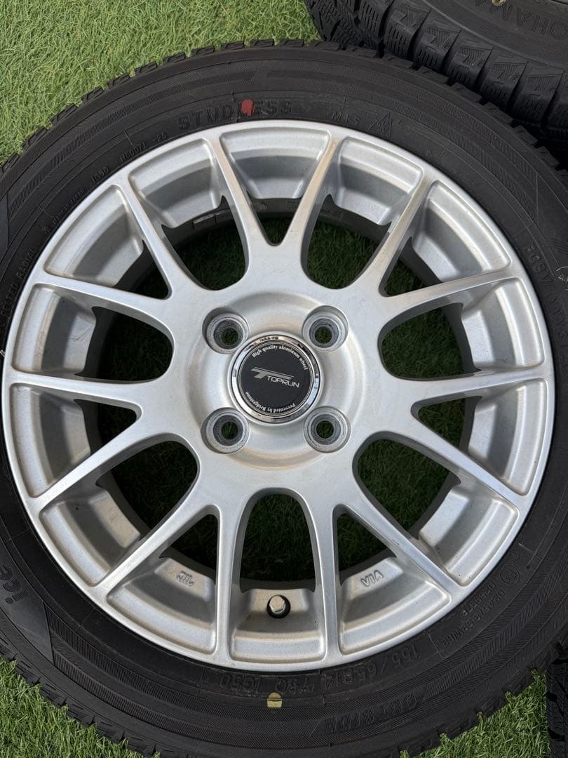ま*さ様 155/65R14スタッドレスタイヤホイールセット