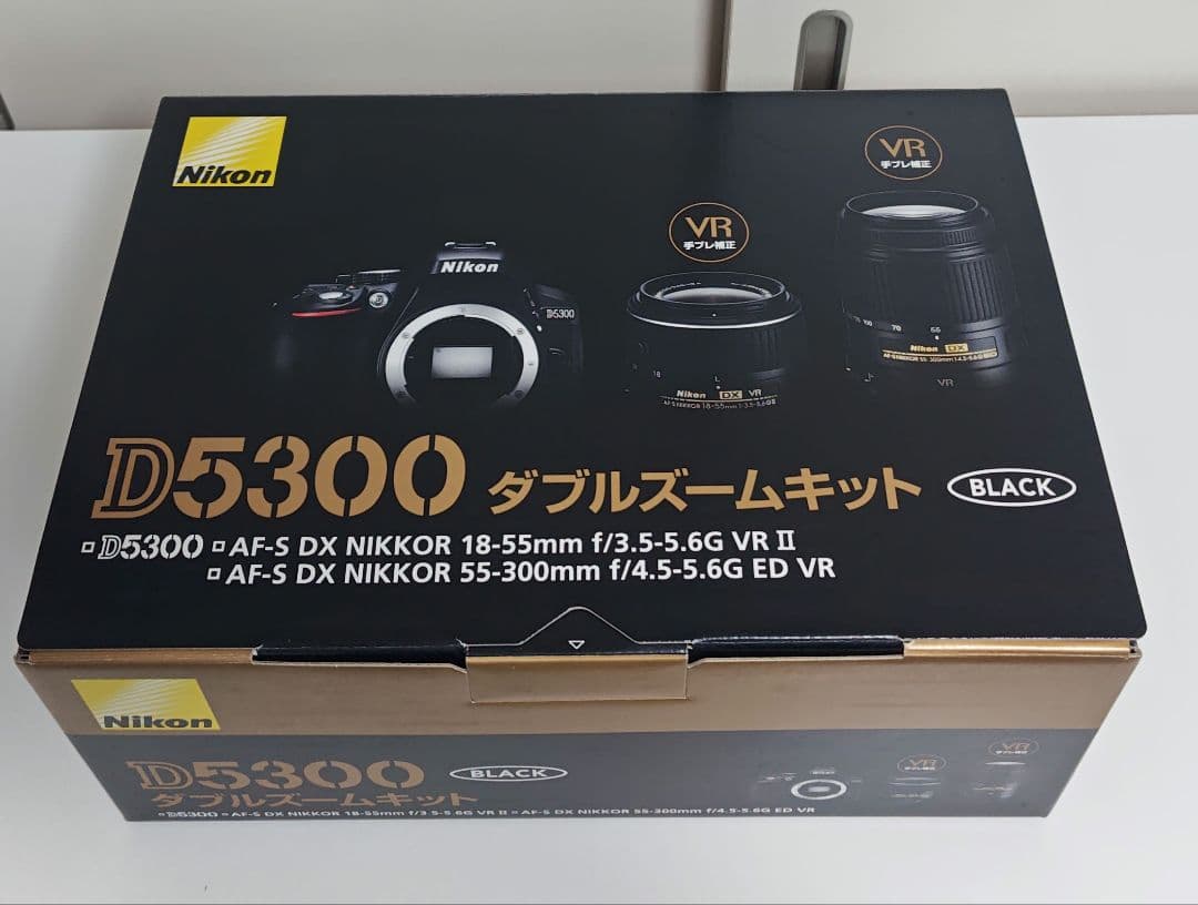 【レンズ不備有】Nikon D5300 ダブルズームキット ブラック