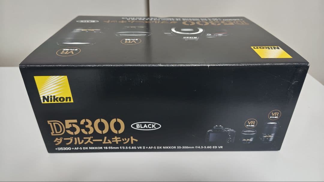 【レンズ不備有】Nikon D5300 ダブルズームキット ブラック