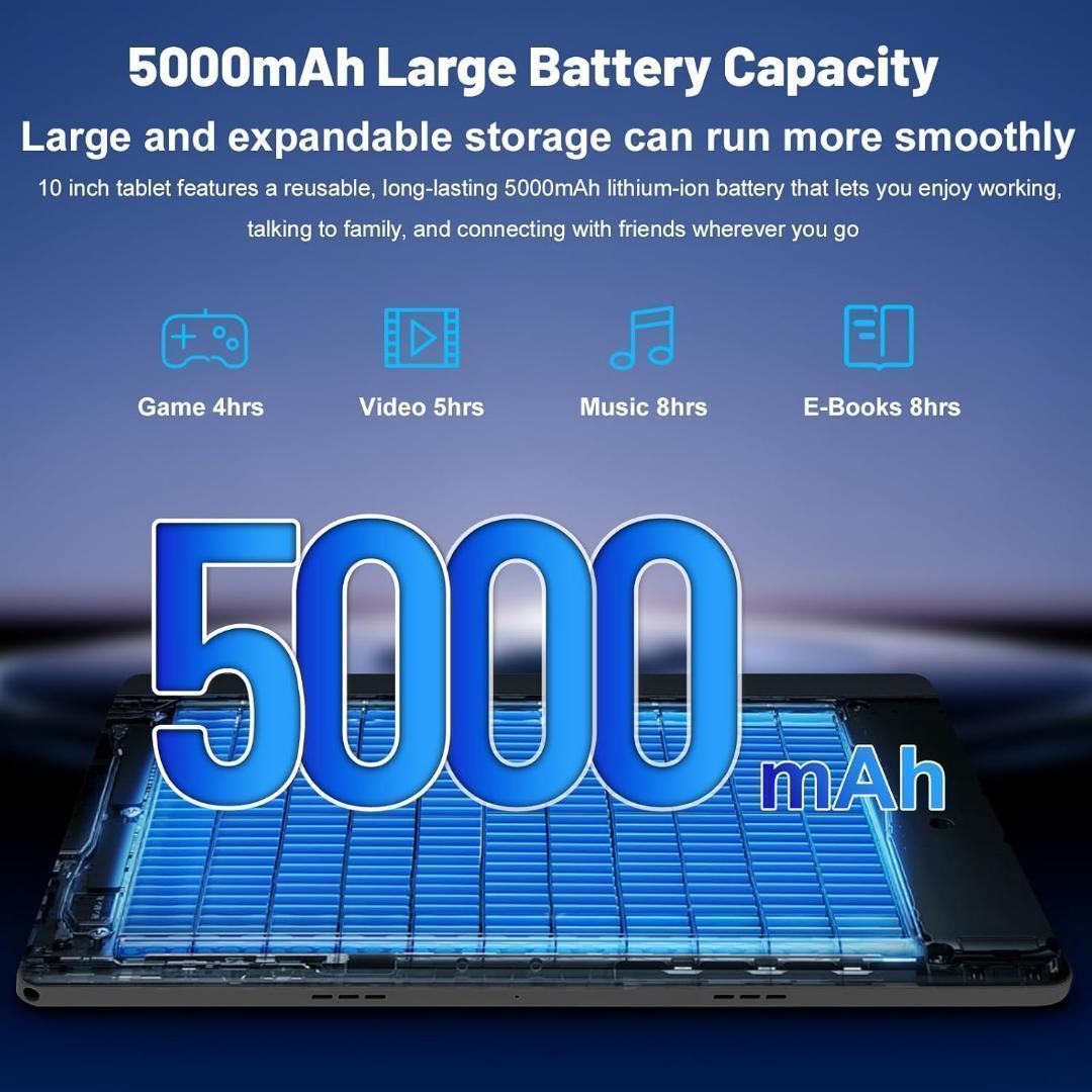 wi-fi モデル タブレット 10インチ Android 14 付属品多数