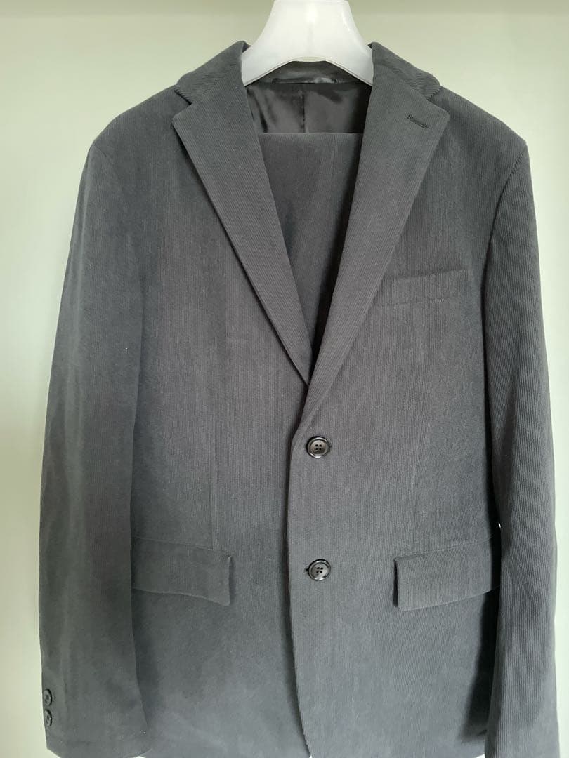 BEAUTY & YOUTH セットアップ M コーデュロイ GRAY