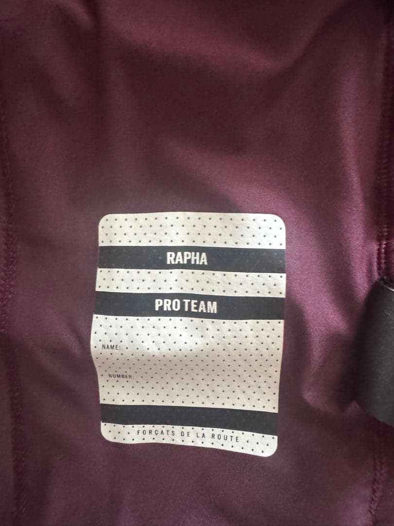Rapha Pro Team サイクルジャージ ワインレッド　Sサイズ