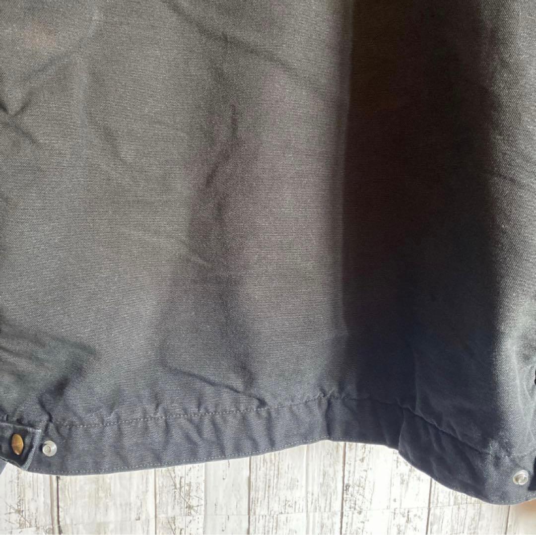 【とも】カーハート デトロイトジャケットBLK 黒 ブラック L USA製