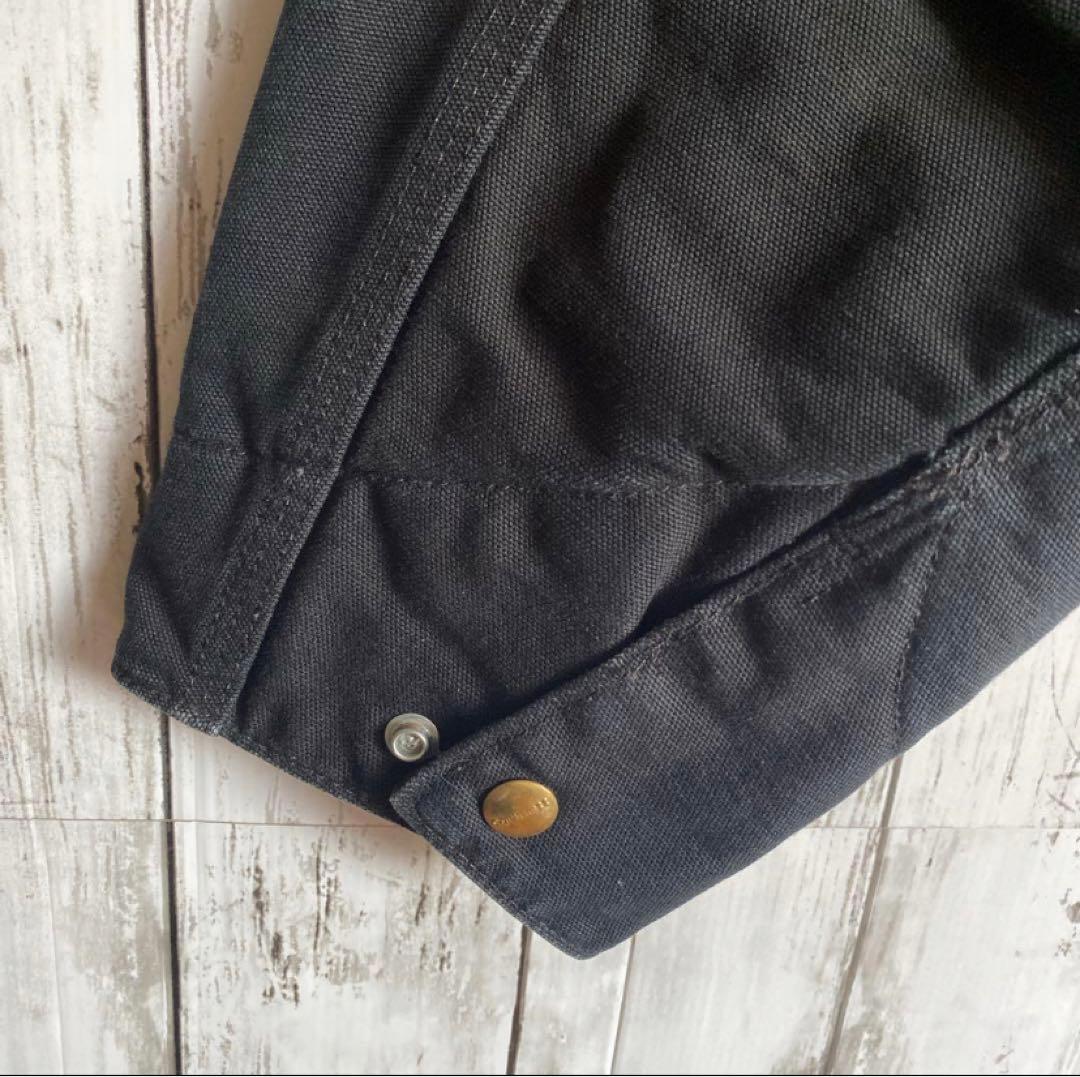 【とも】カーハート デトロイトジャケットBLK 黒 ブラック L USA製