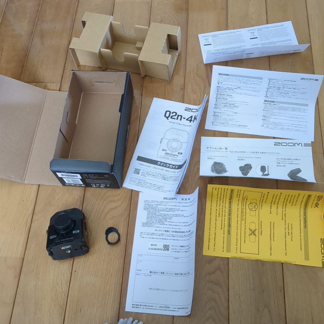 ZOOM. Q2n 4K ハンディビデオレコーダー