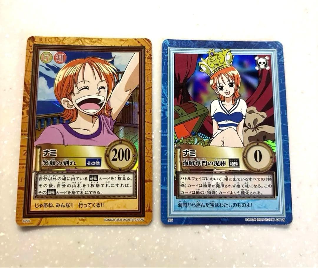 ワンピース　カードダス　1999 ナミ　s05 初版　C229